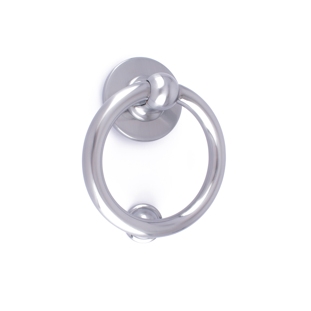 Timber Series Bull Ring Door Knocker - Hardex Graphite